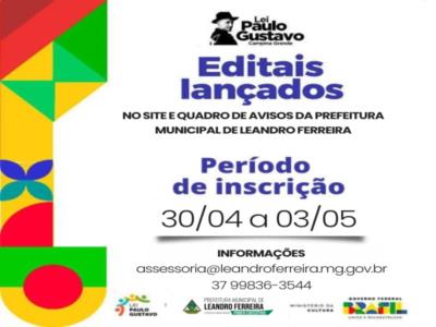 Editais Lançados 