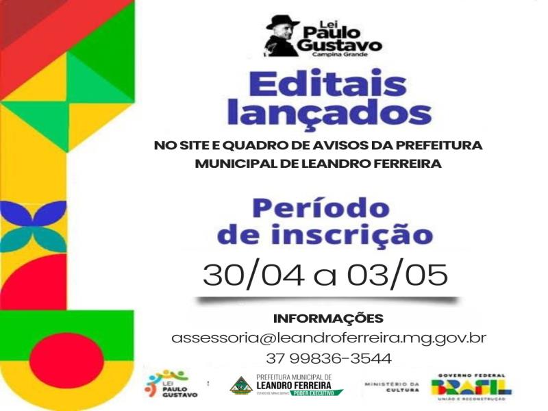 Editais Lançados