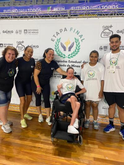 Leandro Ferreira nas “Olimpíadas das APAES” 