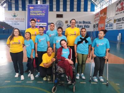 Leandro Ferreira nas “Festival Paraolímpico”