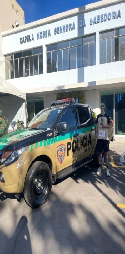 Leandro Ferreira com representantes na corrida de rua! 