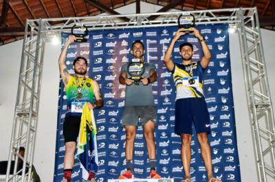 Leandro Ferreira com representantes na corrida de rua!