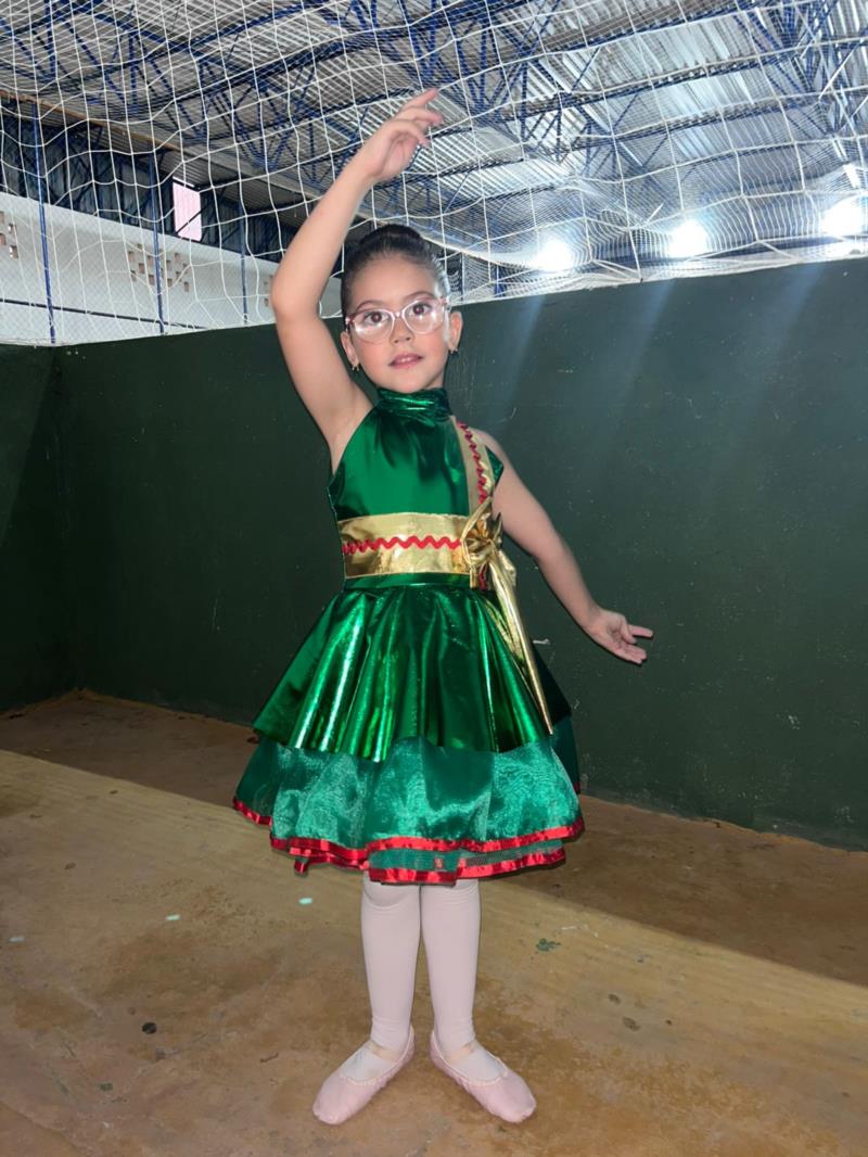 Leandro Ferreira realizando o “Recital de Natal”